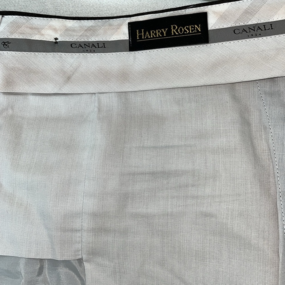 Canali Dress Pants Brown, VGUC, waist 37”, Inseam 30”. 100% Wool, made in Italy - Picture 12 of 16